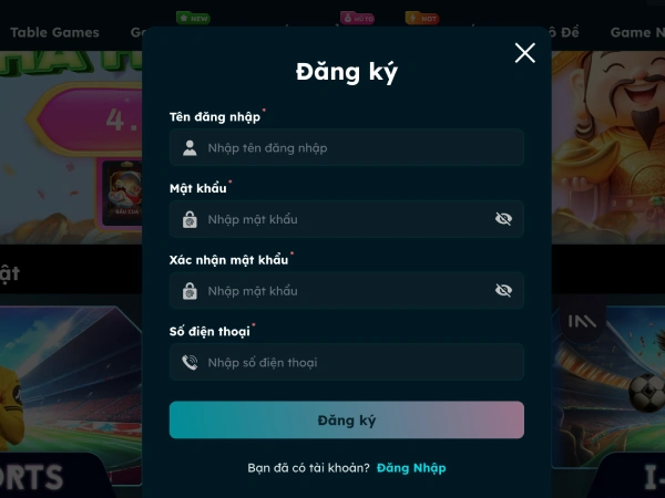 Hướng dẫn đăng ký, đăng nhập B8 1 Cách đăng ký B8